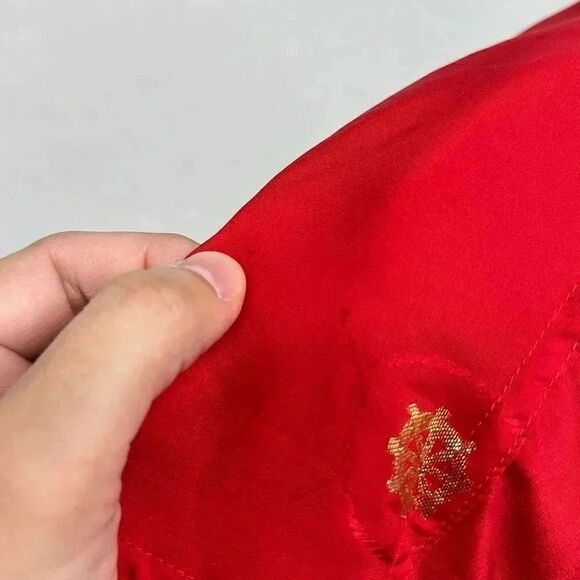 Mureli Silk Gold/ Red Nautical Jacket - Picture 12 of 12